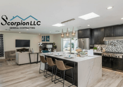 Kitchen remodeling by Scorpion Contracting in Phoenix, Scottsdale, and Paradise Valley